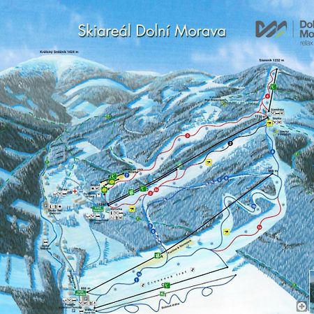Modry Apartman Dolní Morava 외부 사진